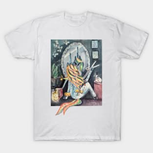 unicorn at the mirror T-Shirt